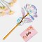 Tmacker Valentines Galentines Day Gifts for Her Mom Wife Girlfriend Artificial Rose Flowers with Vase Mothers Day Birthday Gifts for Women Grandma Sister Anniversary Thanksgiving Wedding Christmas